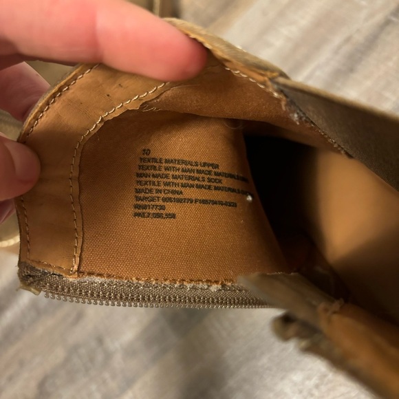 Universal Thread Crispin Chelsea Boot Chunky Heel Tan Memory Foam Insole Fall 10 - Picture 10 of 10